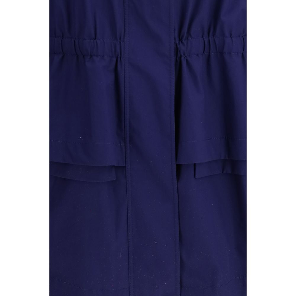 Fendi Blue Parkas for Women detail view