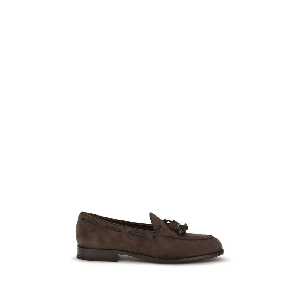 Fratelli Rossetti Brown Slip On Loafers for Men