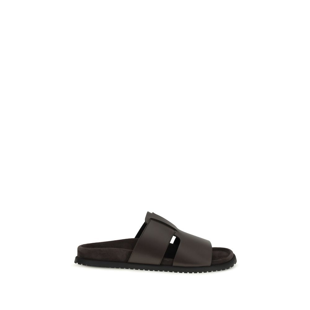 Dolce & Gabbana Brown Flat for Men
