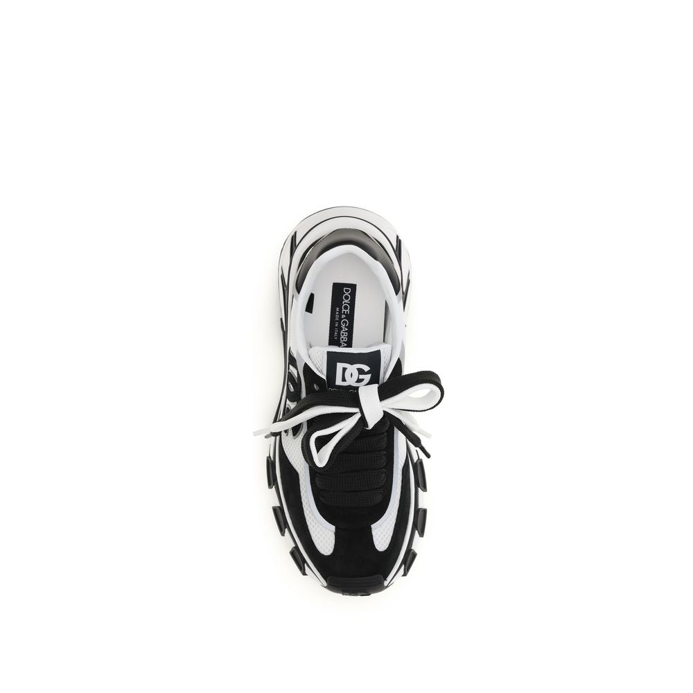 Dolce & Gabbana Black Athletic Sneakers for Men side view