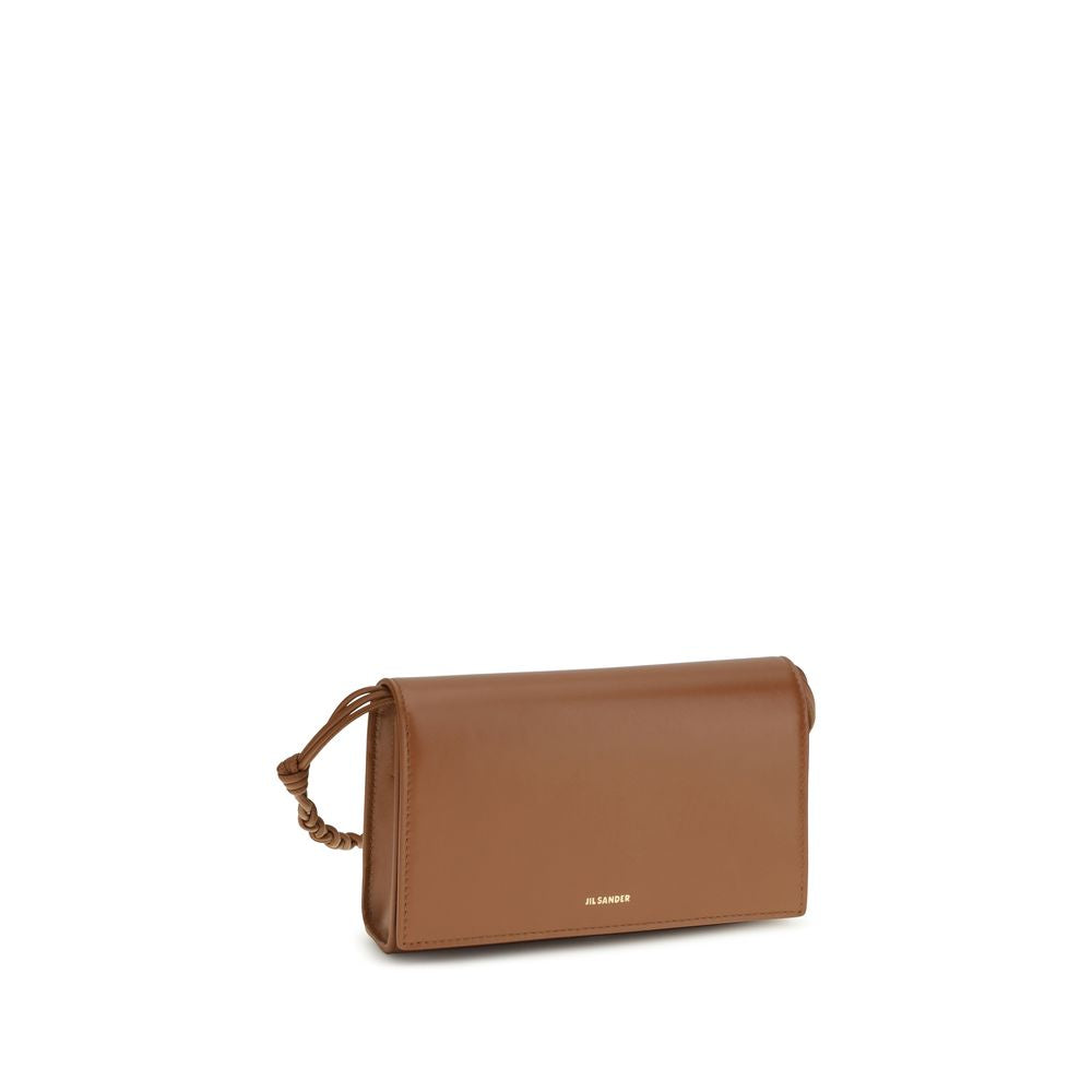 Jil Sander Brown Wallet for Women alternate view