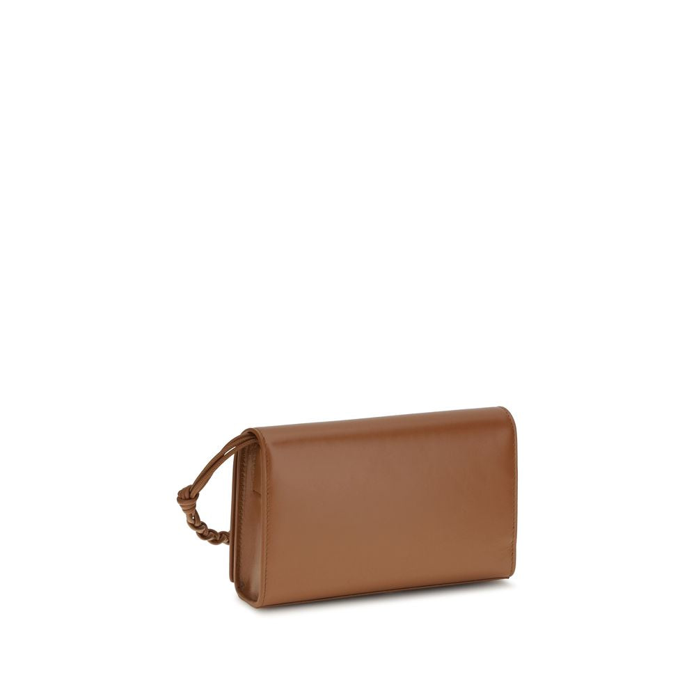 Jil Sander Brown Wallet for Women detail view