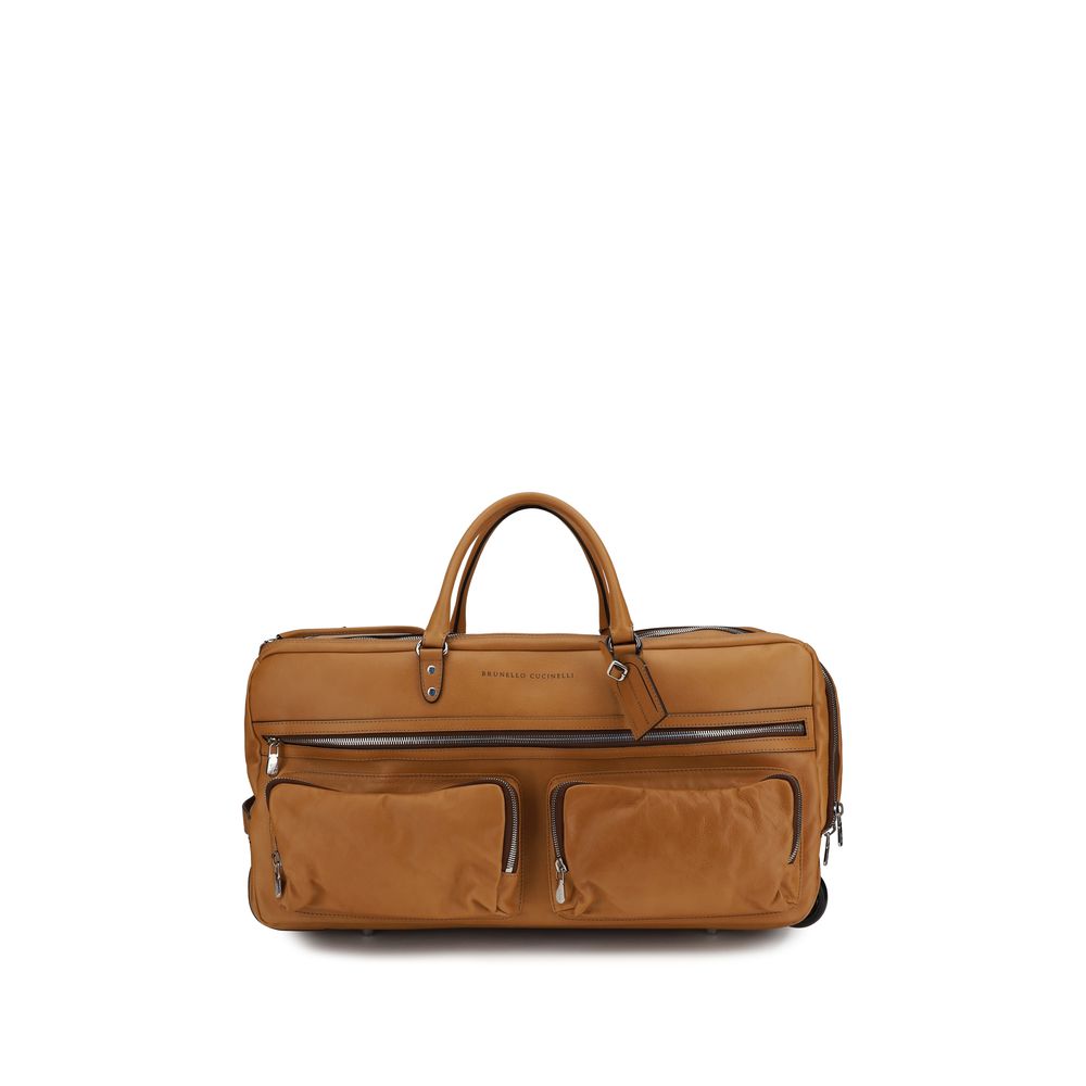 Brunello Cucinelli Brown Luggage And Travel for Men