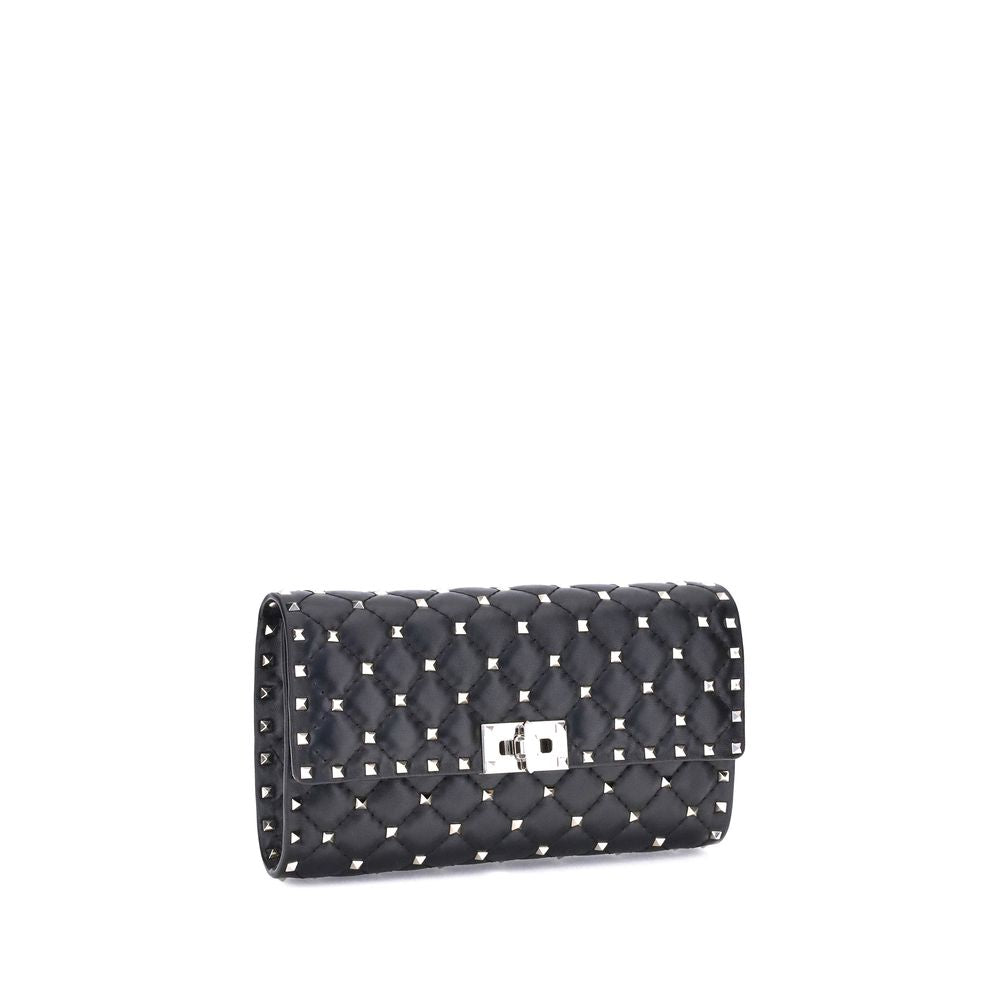 Valentino Garavani Black Lamb Ovis Aries Aries Shoulder Bag