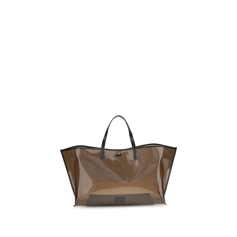 Sac à main Staud en PVC marron