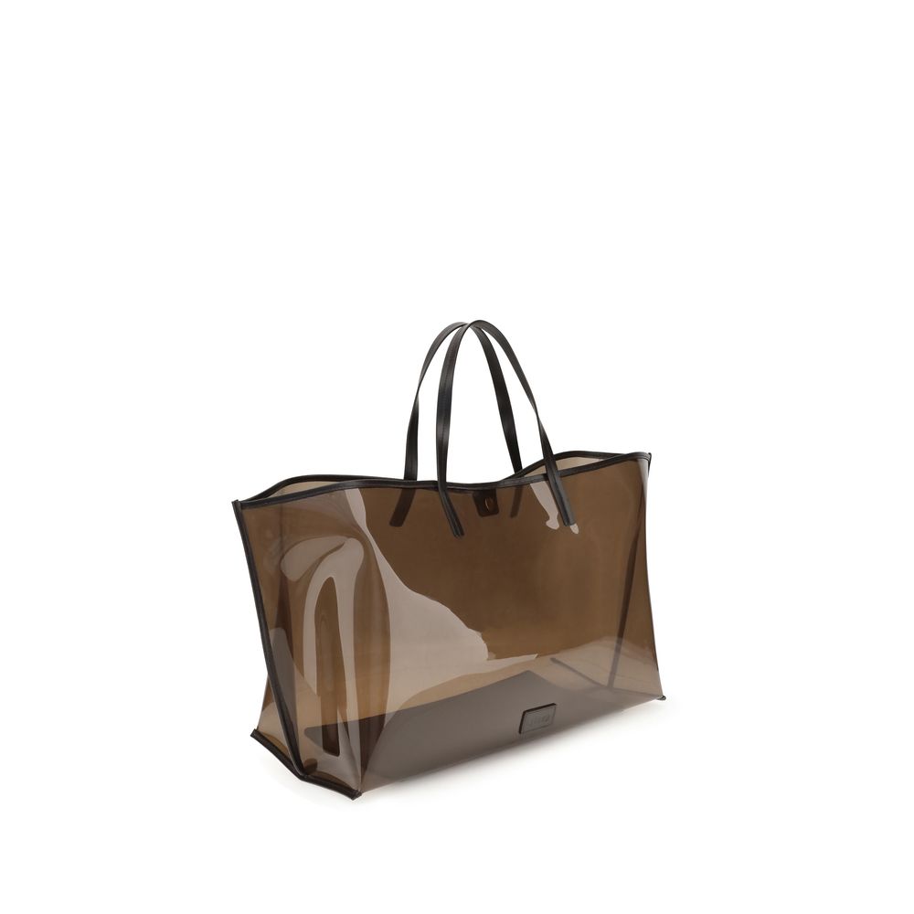 Sac à main Staud en PVC marron