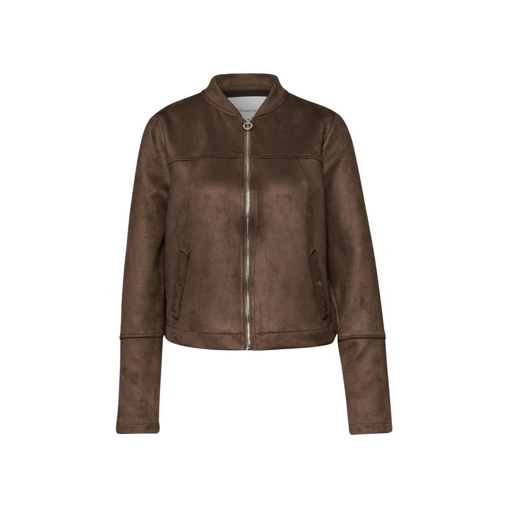 Bomber en polyester marron Street One