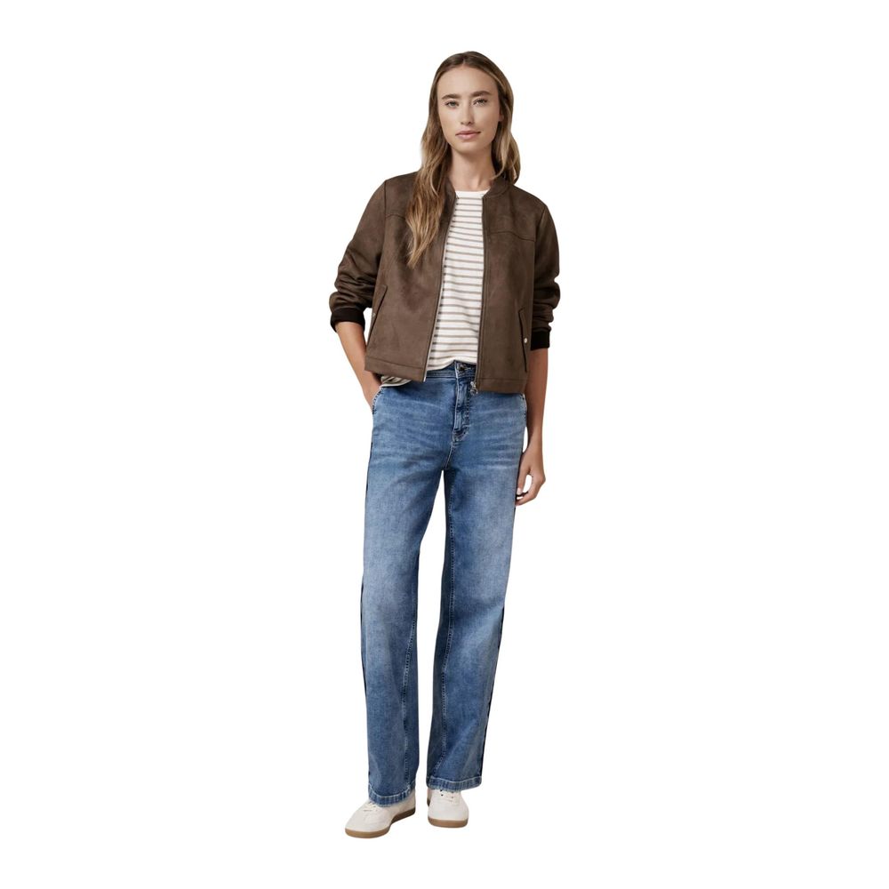 Bomber en polyester marron Street One