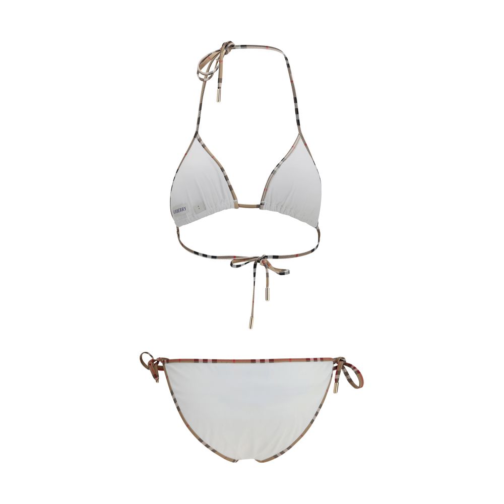 Burberry Bikini en Polyamide Blanc