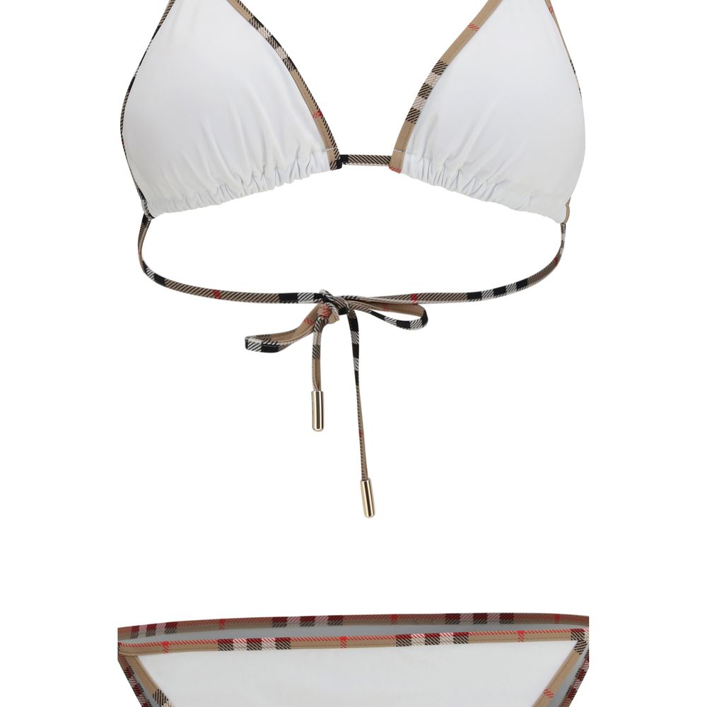 Burberry Bikini en Polyamide Blanc