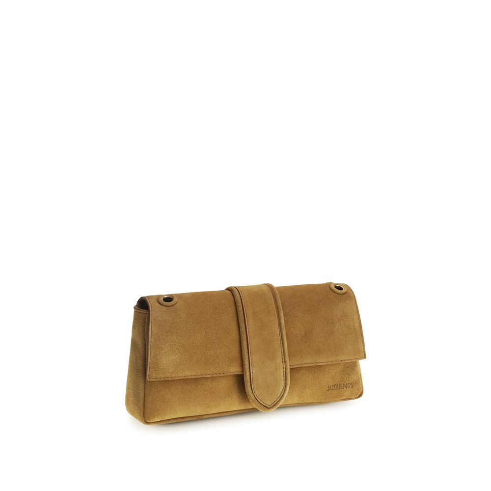 Sac Jacquemus en cuir de veau beige Bos Taurus