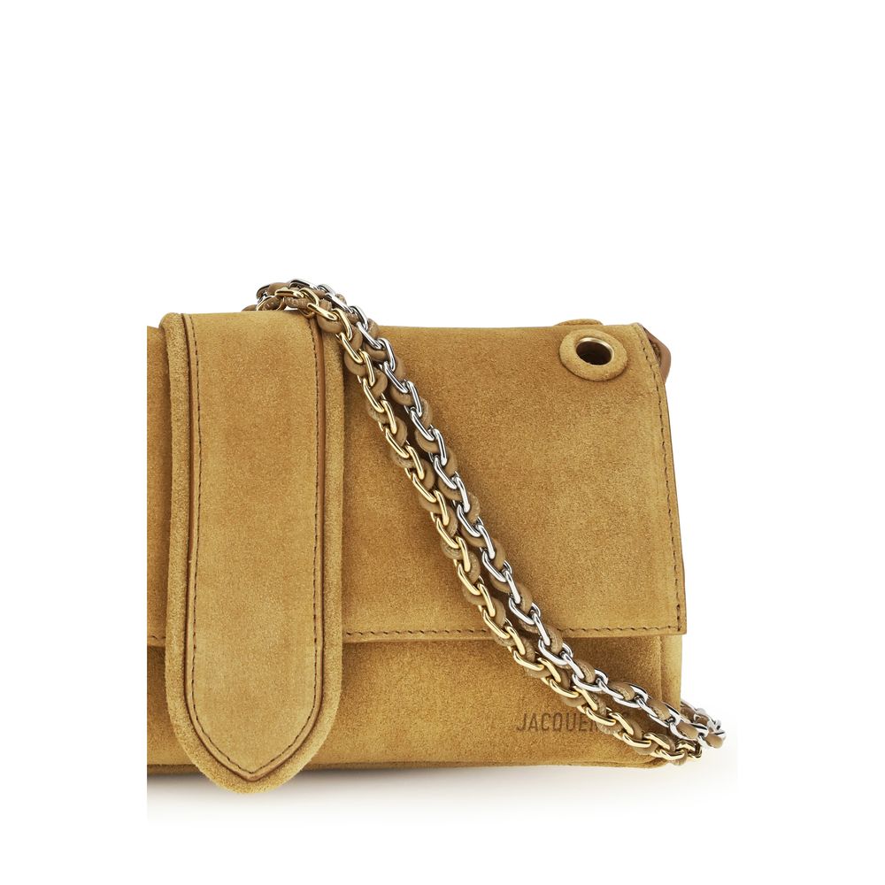 Sac Jacquemus en cuir de veau beige Bos Taurus