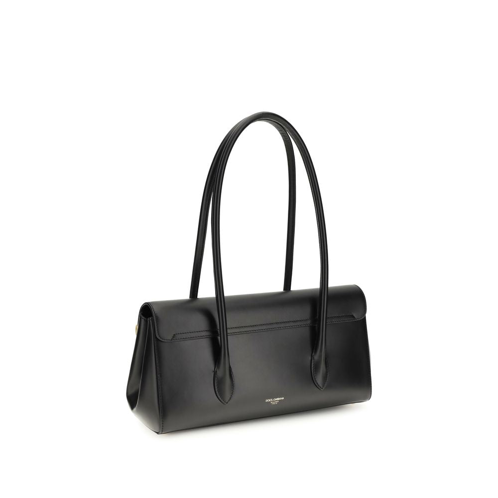 Dolce & Gabbana Black Shoulder Bag for Women detail view