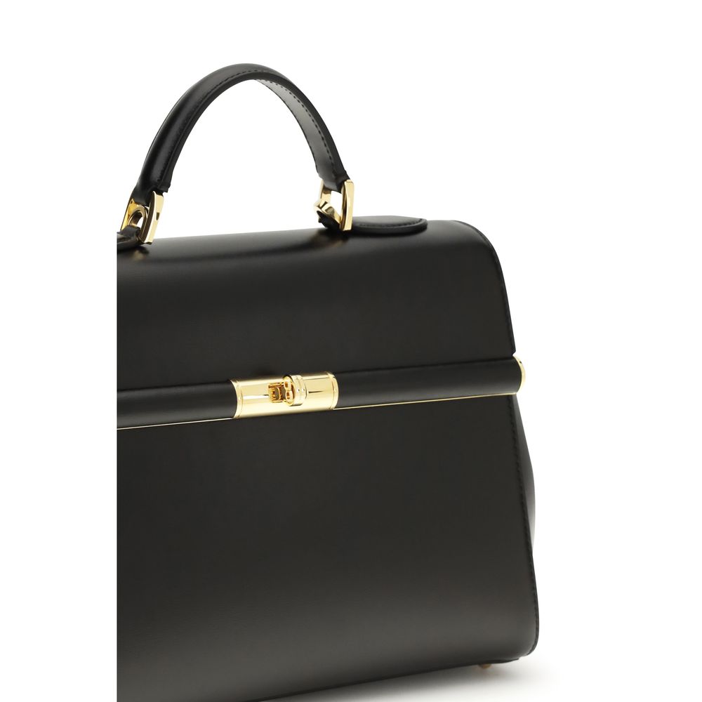 Dolce & Gabbana Black Shoulder Bag for Women side view