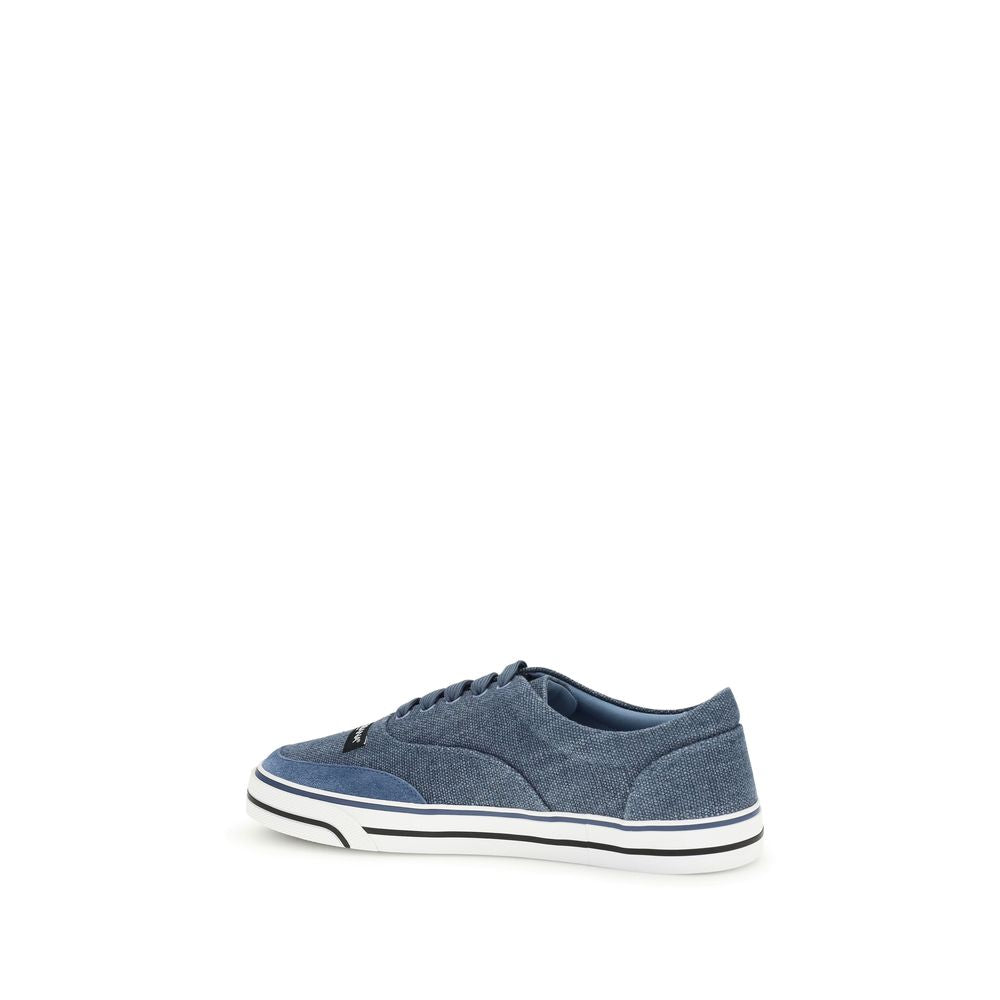 Dolce & Gabbana Blue Low Top Sneakers for Men detail view