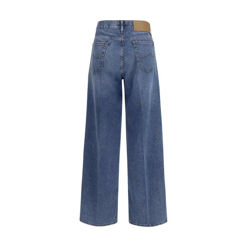 Jacob Cohen Blue Relaxed Fit Jeans for Women alternate view