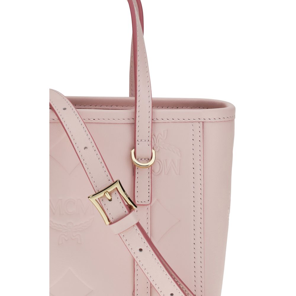 Sac à bandoulière MCM en cuir de veau multicolore Bos Taurus