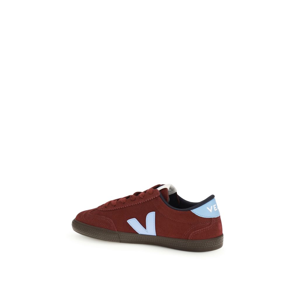 Veja Bordeaux Cuir de veau Bos Taurus Baskets athlétiques