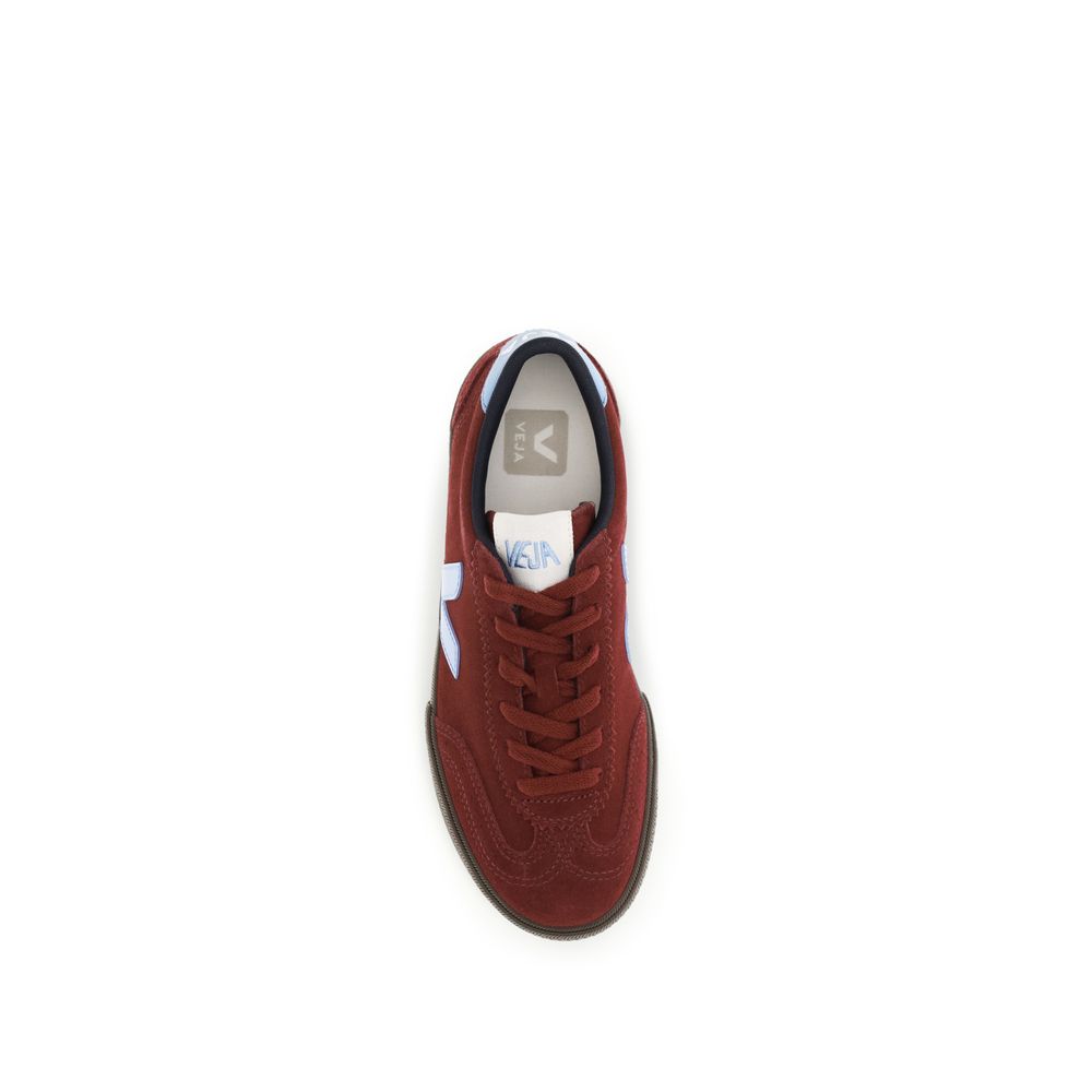 Veja Bordeaux Cuir de veau Bos Taurus Baskets athlétiques