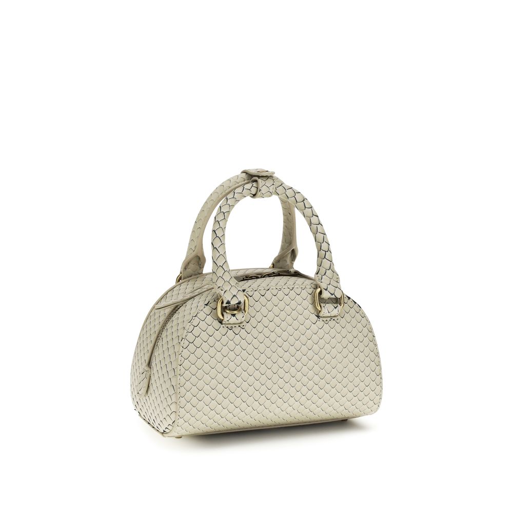 Sac à main Diesel en cuir de veau beige (Bos Taurus)