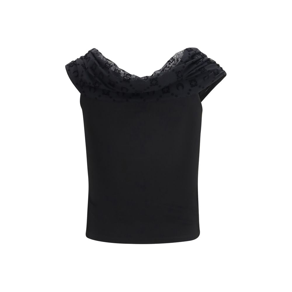 Marine Serre Black Shirt for Women alternate view