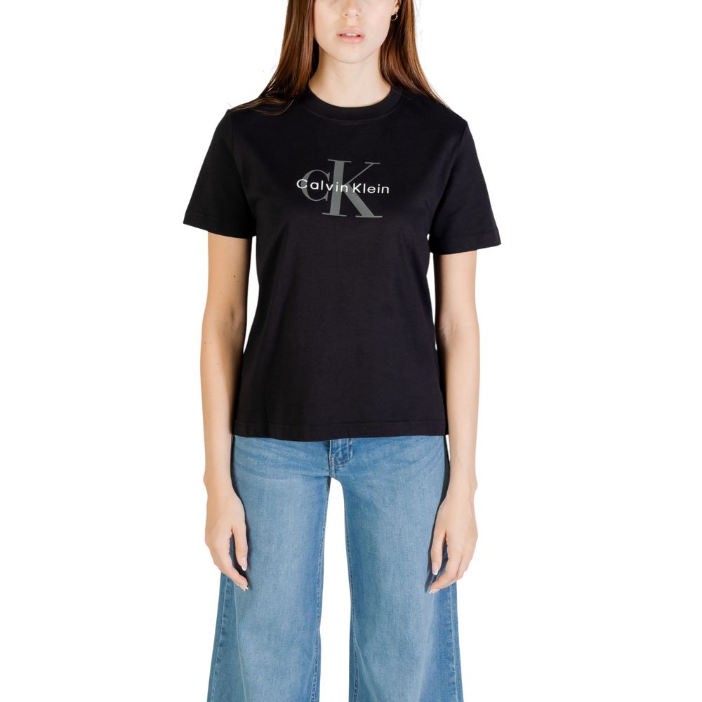 Calvin Klein Jeans Black T-Shirt for Women