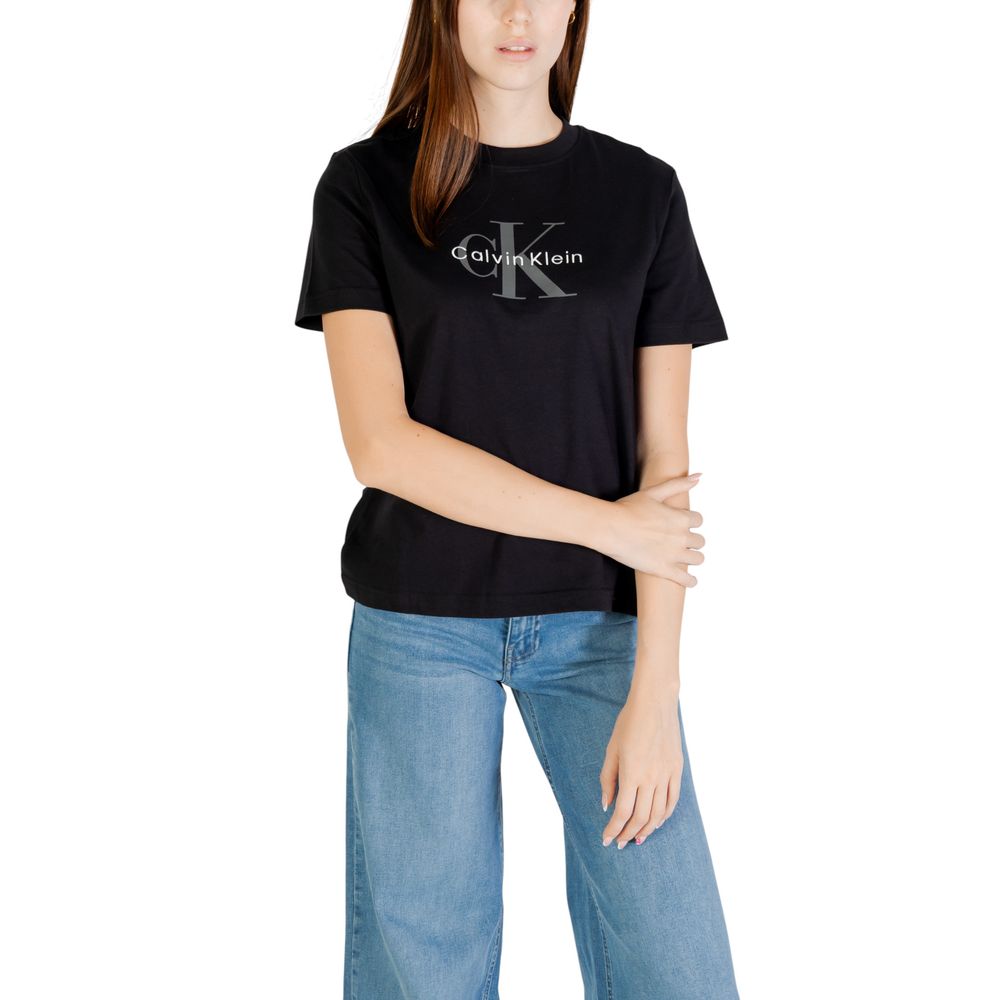 Calvin Klein Jeans Black T-Shirt for Women additional view