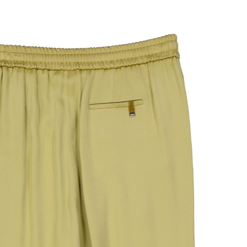 Pantalon décontracté bicolore en acétate Herno