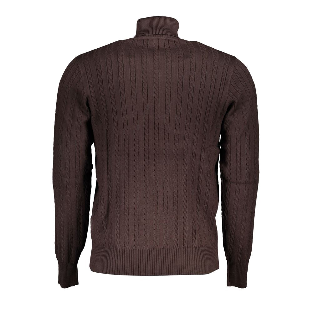 Maillot Marron Foncé Viscose Homme - Grand Taille Américaine