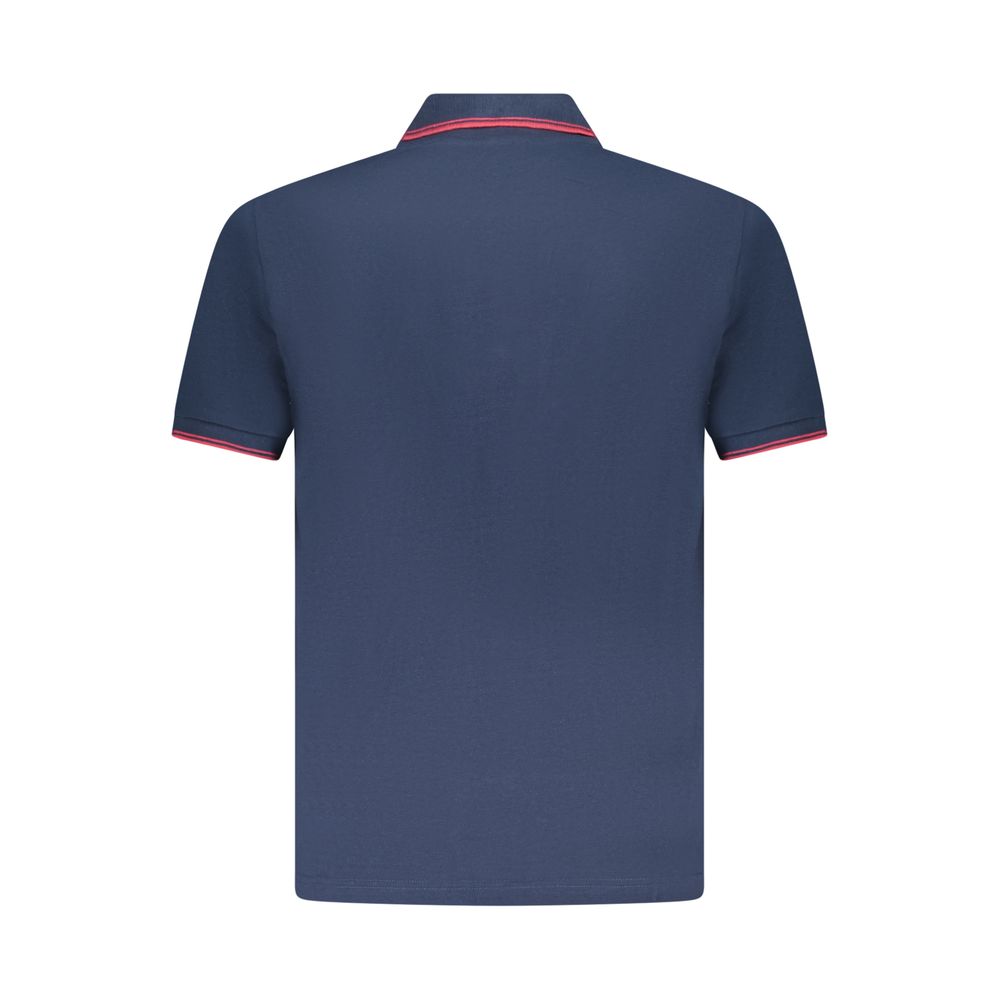 Polo en coton bleu marine U.S. pour homme