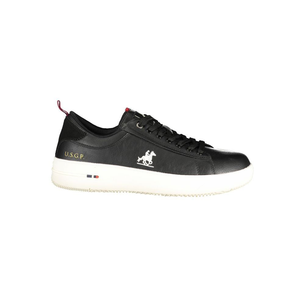 U.S. Grand Polo Black Polyurethane Men Sneaker