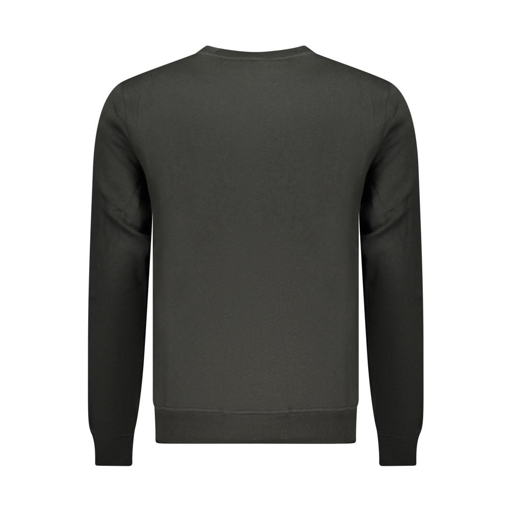 Sweat-shirt homme en polyester noir Grand U.S.