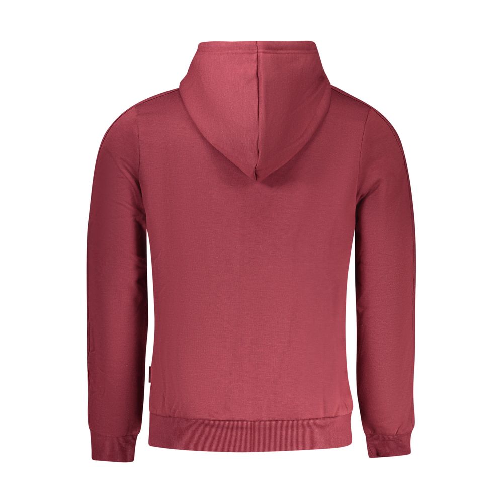 Sweat-shirt rouge en coton pour homme U.S. Grand