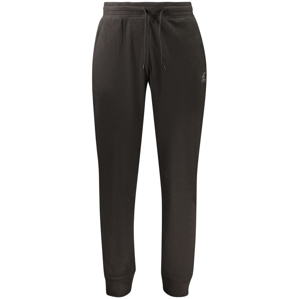 U.S. Grand Polo Black Polyester Men's Sweatpant
