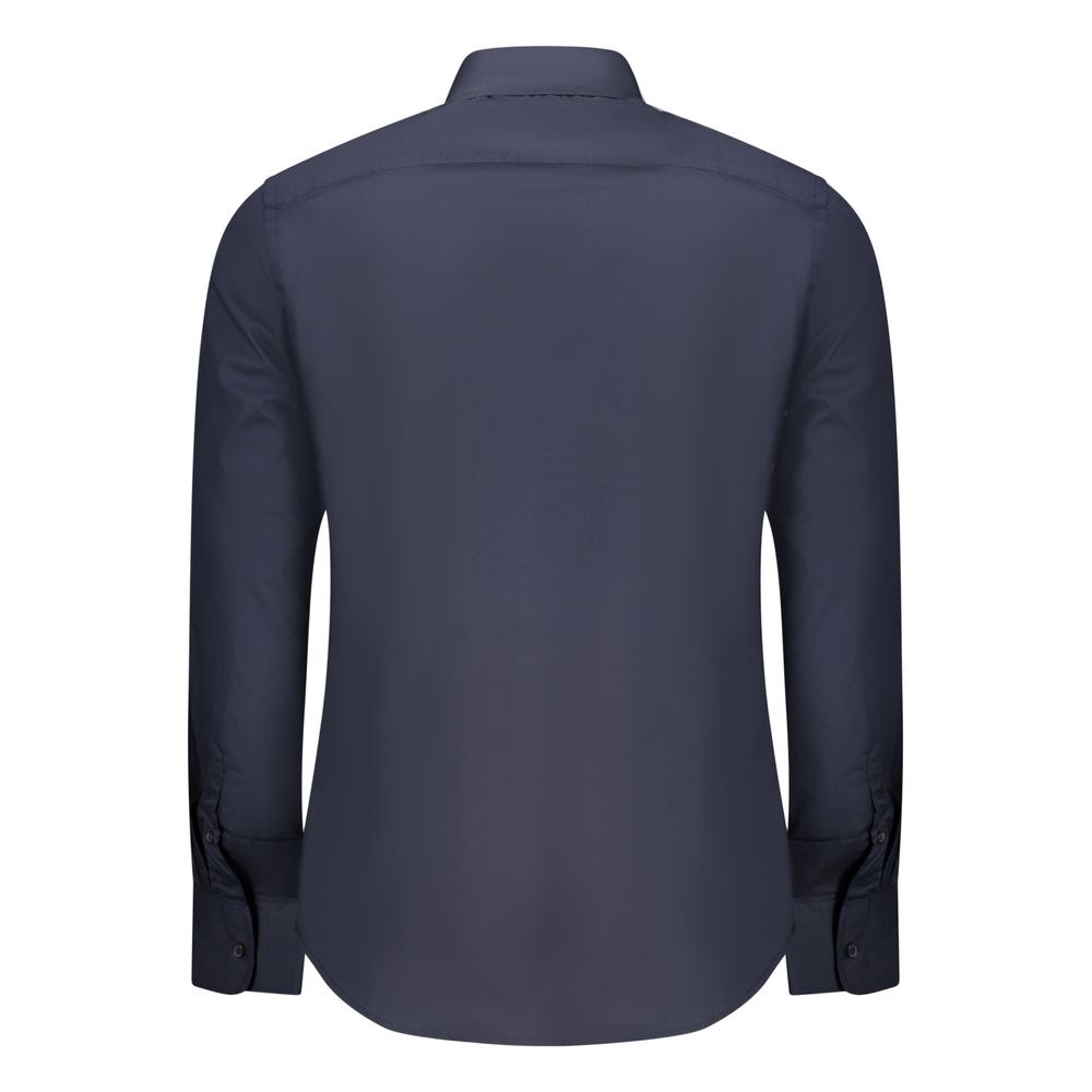 Chemise pour Homme en Coton Bleu Grand Américain