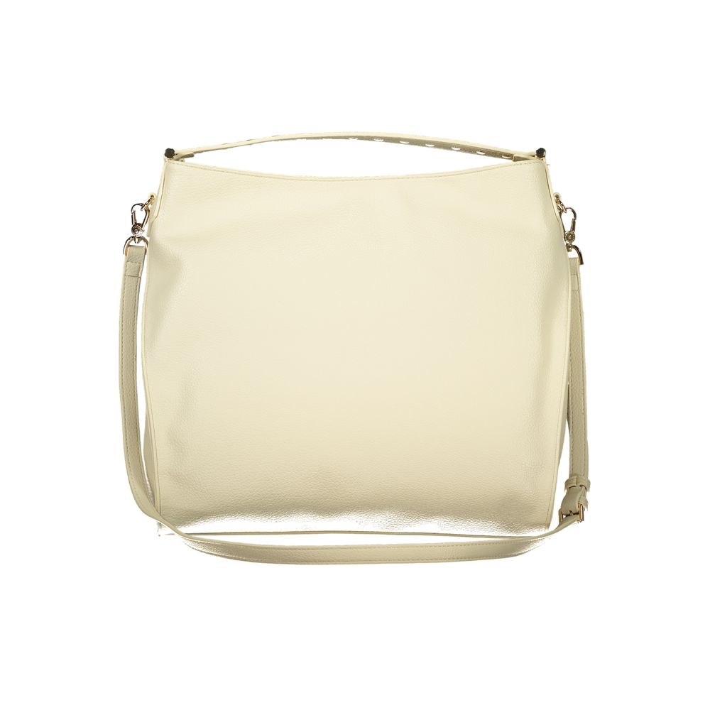 Cafenoir Sac à Bandoulière Femme en Polyuréthane Beige
