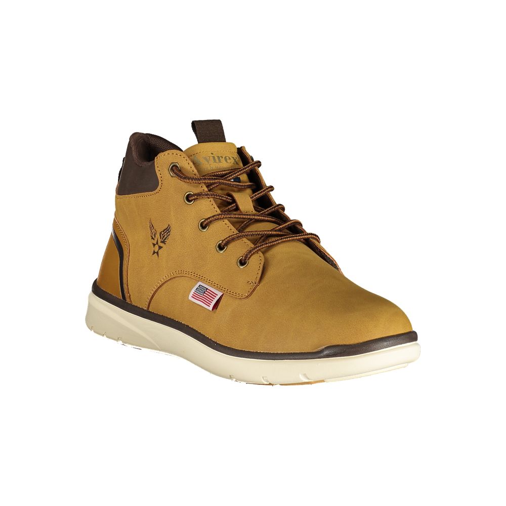 Avirex Marrone Poliuretano Men Ankle Boot