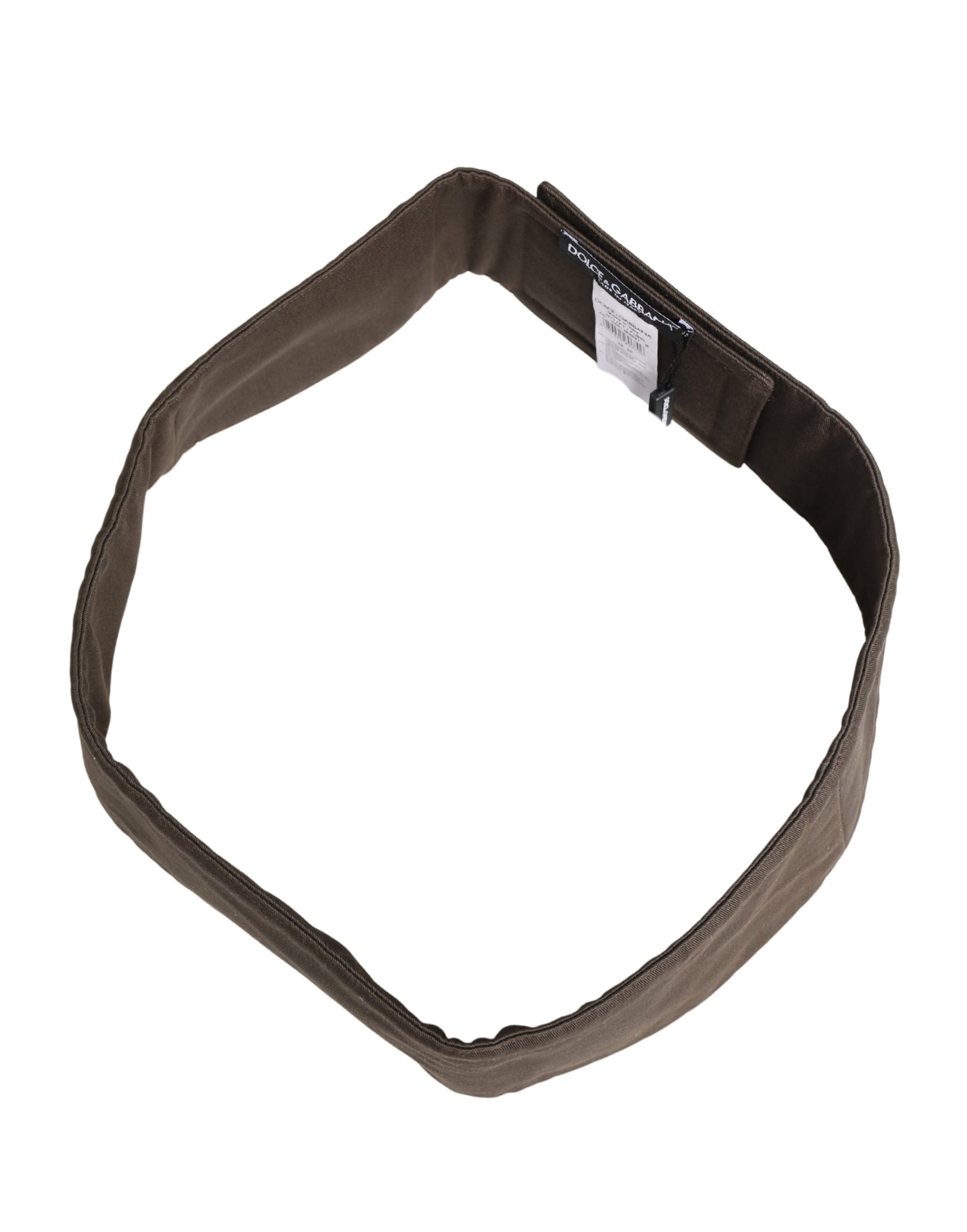 Dolce & Gabbana Brown High Waist Belts for Men additional view