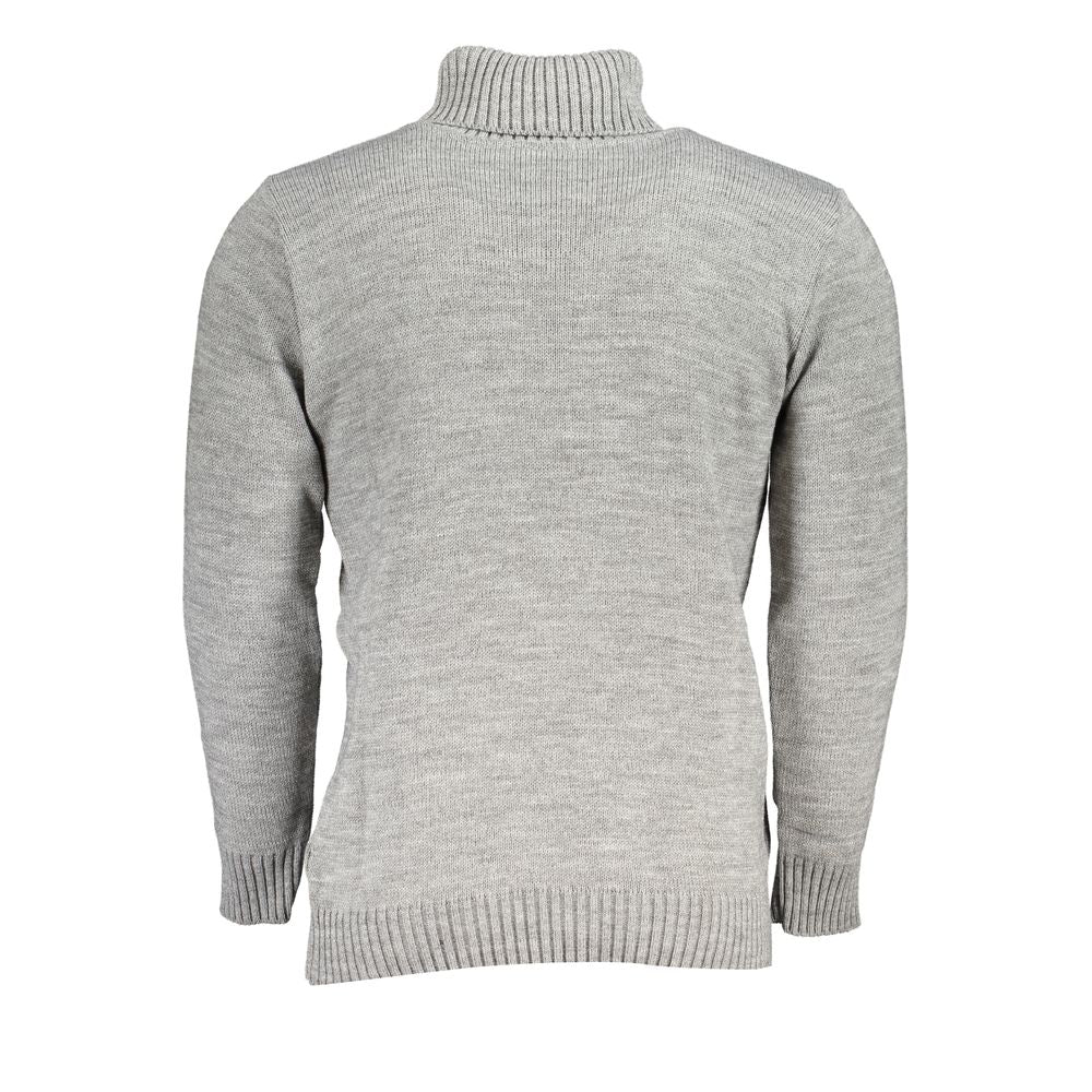 Pull en acrylique Grand Grigio pour homme, fabriqué aux États-Unis