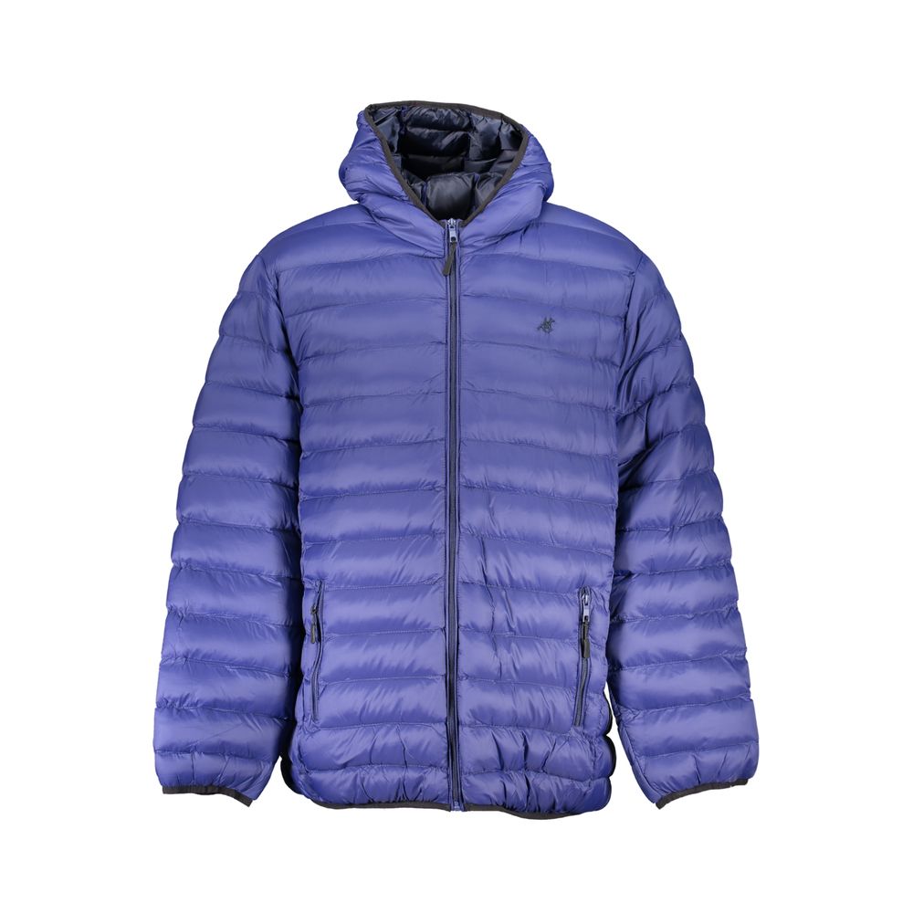 U.S. Grand Blu Polyester Men Jacket