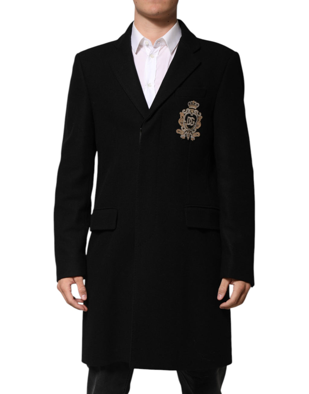 Dolce & Gabbana Black Trench Coats for Men alternate view