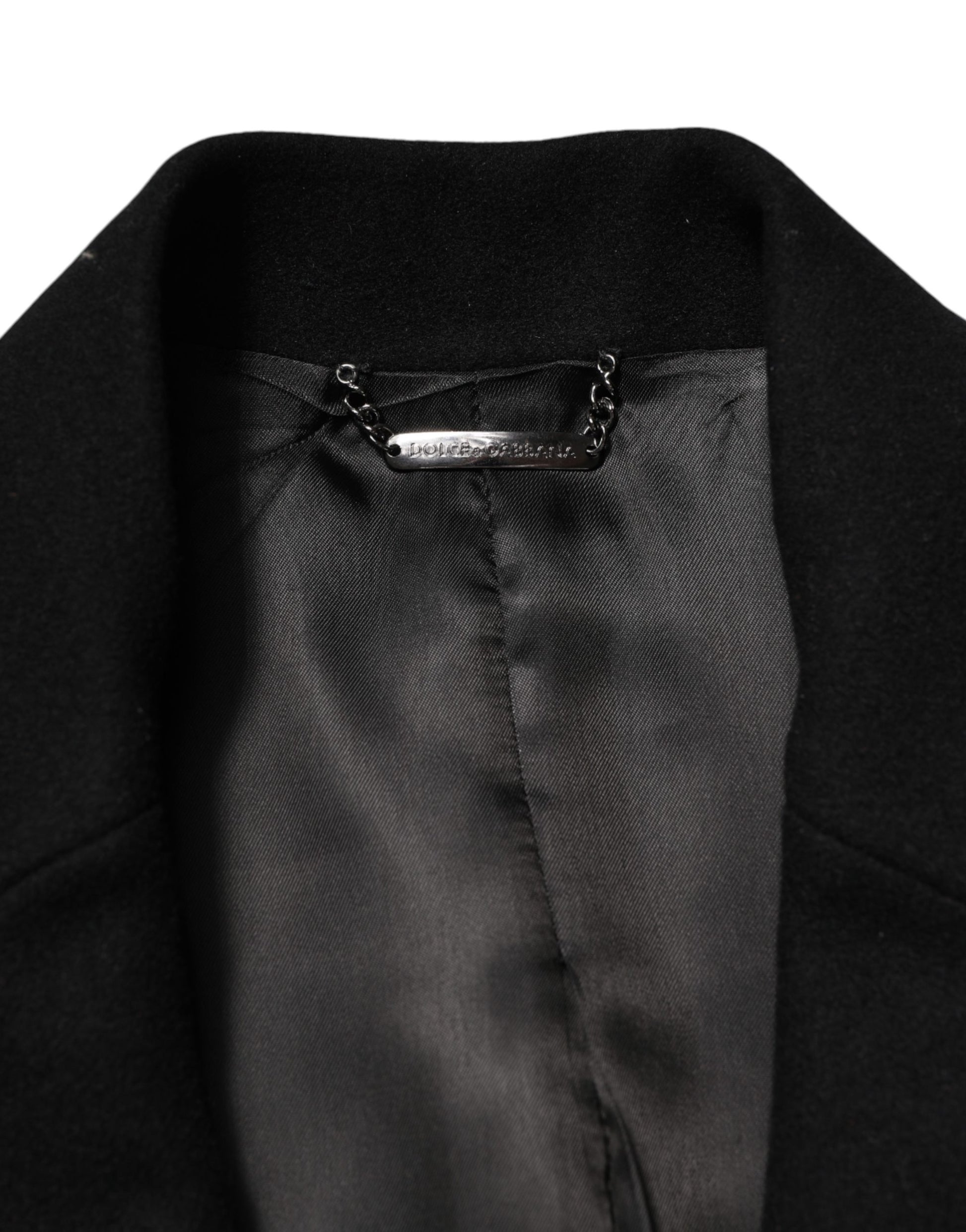 Dolce & Gabbana Black Trench Coats for Men additional view