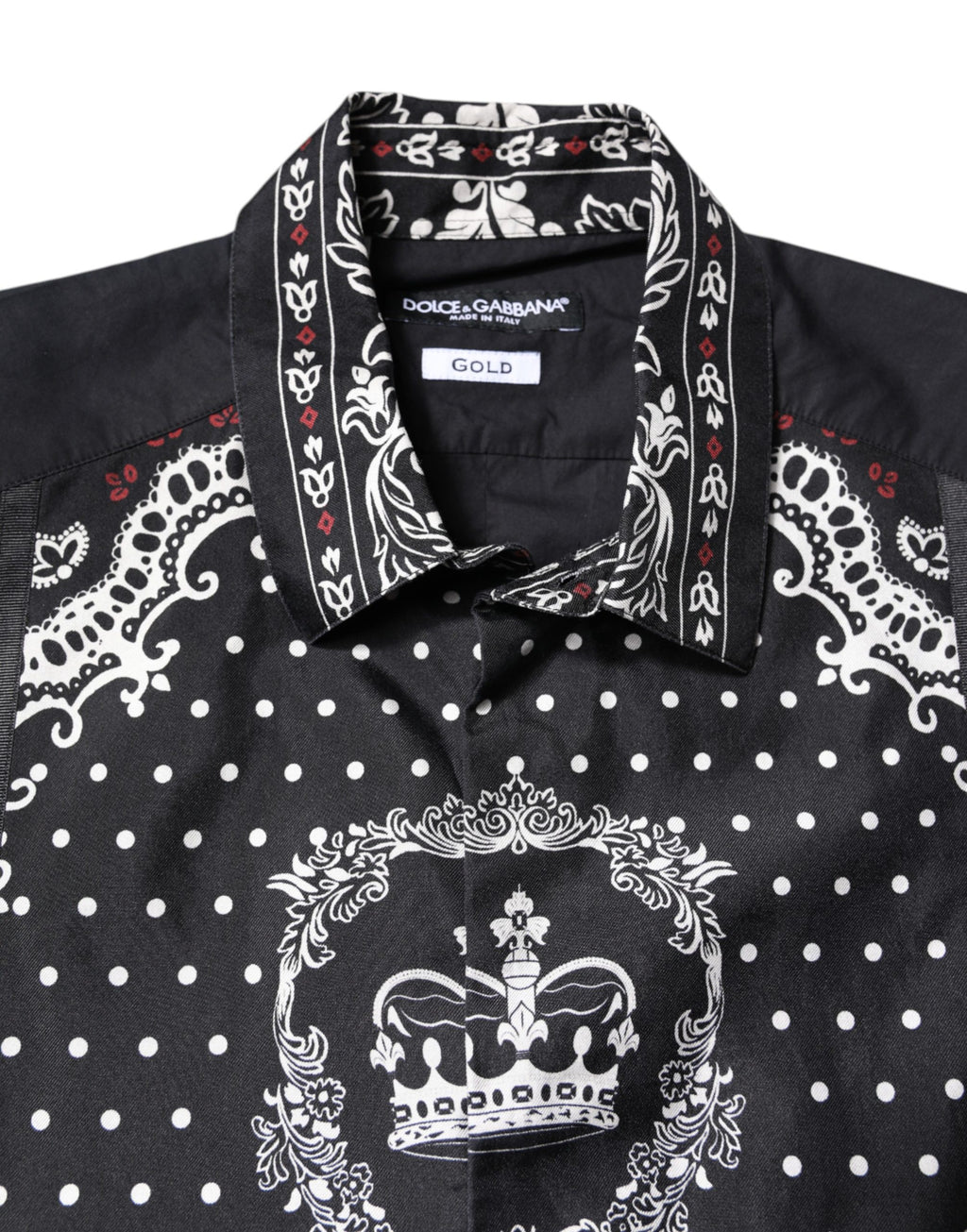 Dolce & Gabbana Black Dress Shirt for Men additional view