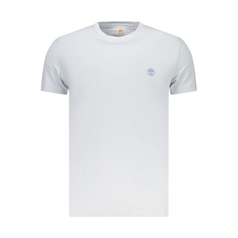 T-shirt Timberland Azzurro en coton pour homme