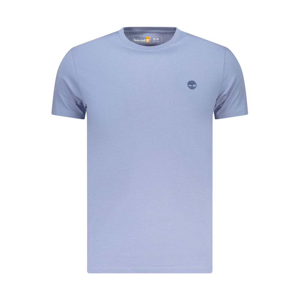 T-shirt Timberland Azzurro en coton biologique pour homme