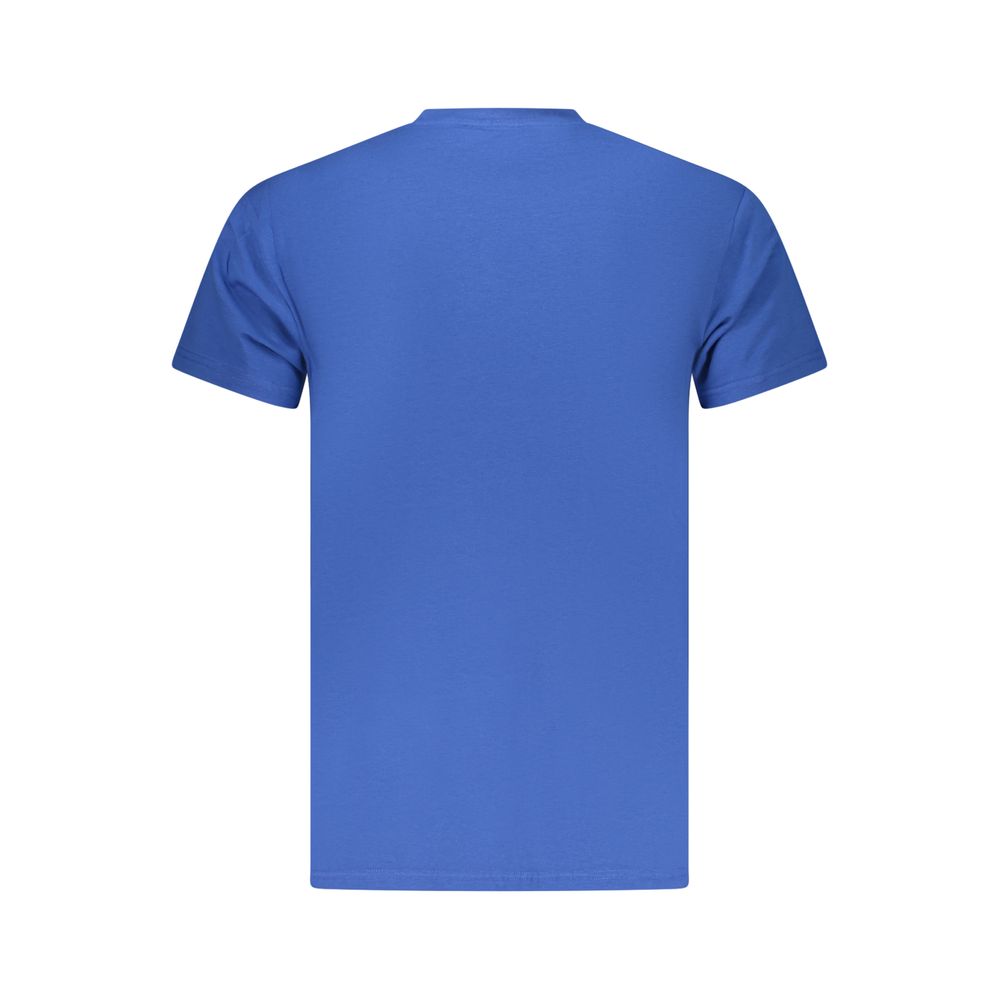 T-shirt en coton bleu iceberg pour homme