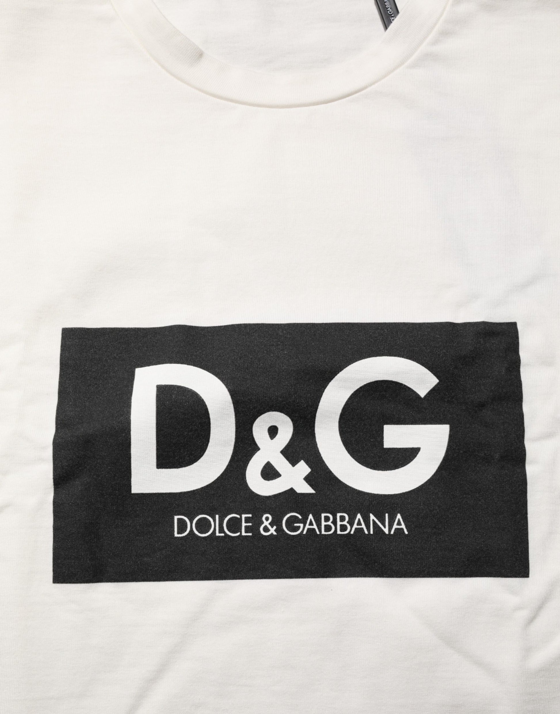 Dolce & Gabbana White Short-Sleeve Shirt for Men additional view