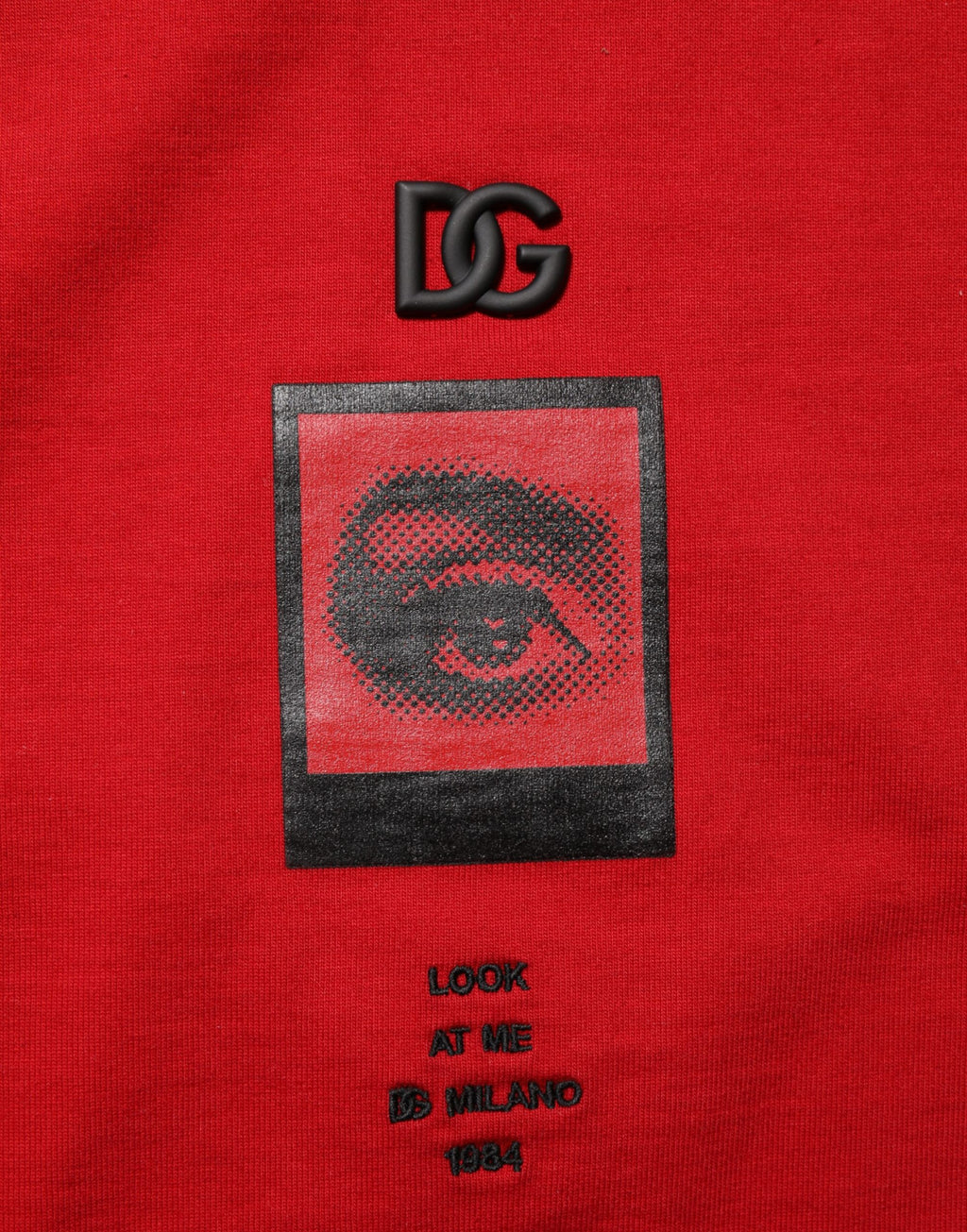 Dolce & Gabbana Red Short-Sleeve Shirt for Men additional view