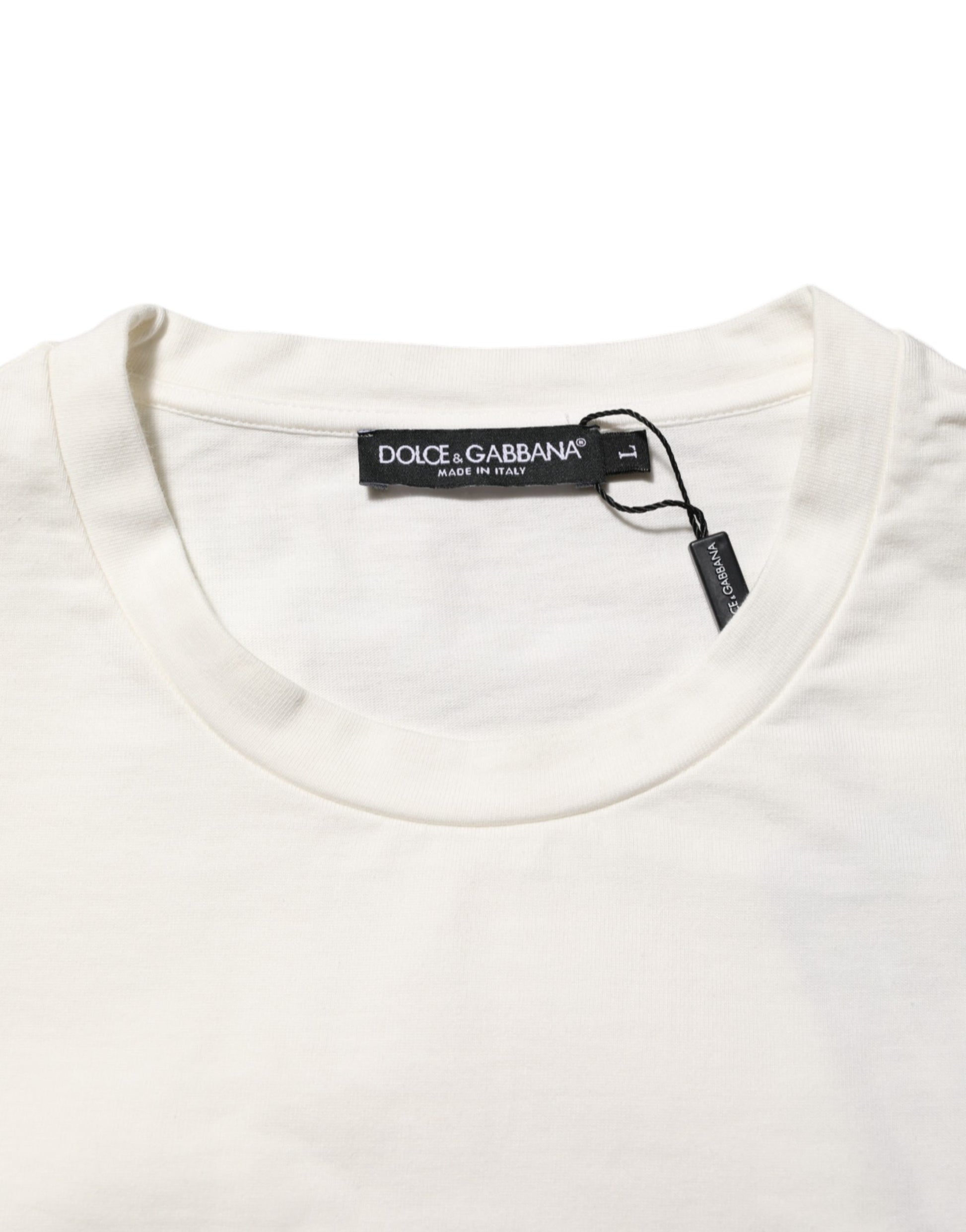 Dolce & Gabbana White Short-Sleeve Shirt for Men additional view