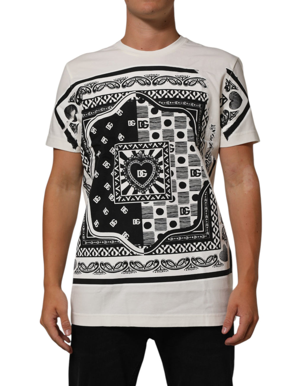 Dolce & Gabbana White Short-Sleeve Shirt for Men